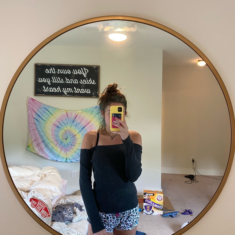 American Eagle off the shoulder sweater